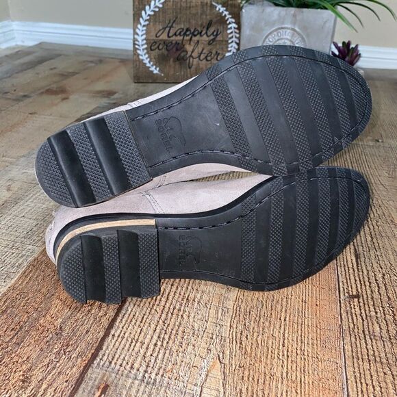 Sorel Farah Short beige gray Suede Kettle/Jet Boots Booties size 9.5 - Picture 11 of 11